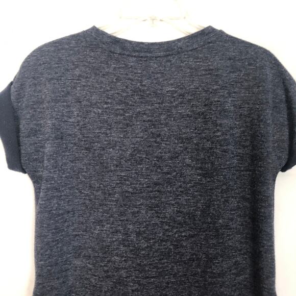 Adrienne Vittadini Short Sleeve Blue Sheath Dress - Picture 6 of 9